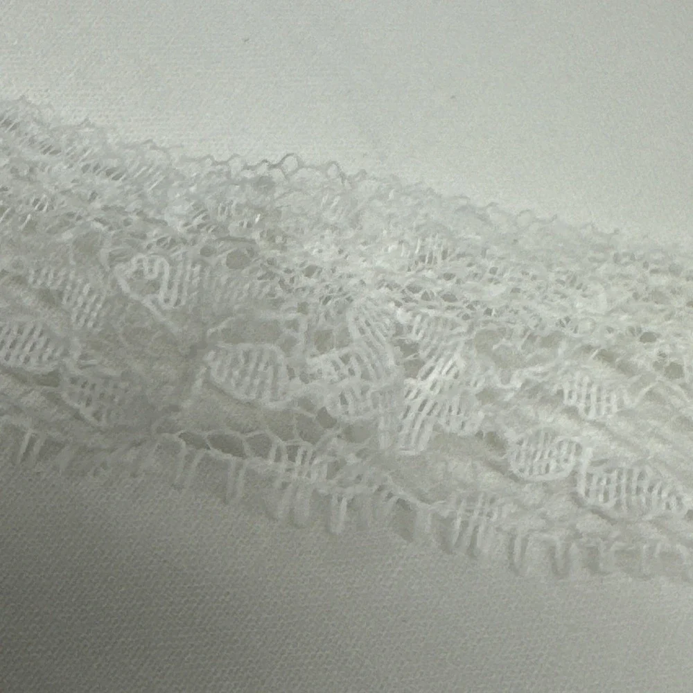 Lot Of Various Lace Trim Vintage - Eyelet Ruffle Etc
